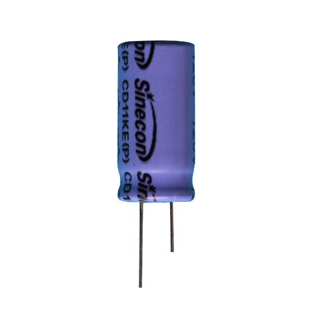 CD11KE compact compact la temperatură rezistentă la temperatură lungă, cu tensiune joasă tensiune, condensator electrolitic din aluminiu radial