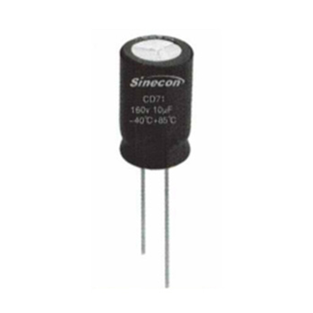 CD71 Bipolar cu impedanță scăzută condensator electrolitic din aluminiu radial special