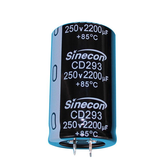 CD293 condensator electrolitic de aluminiu standard cu ondulare ridicată