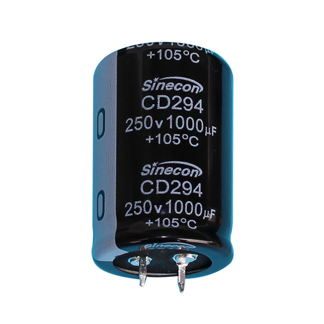 CD294 condensator electrolitic de aluminiu de dimensiuni mici, rezistent la scurgeri
