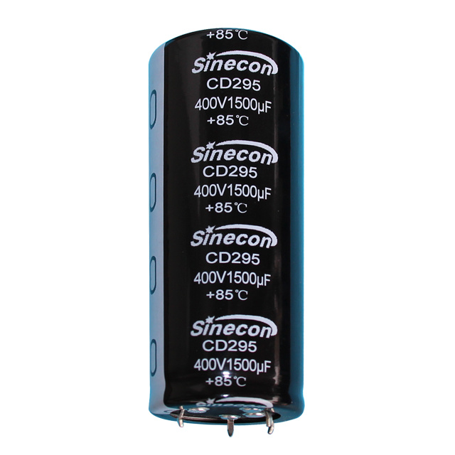 CD295 Durabil, condensator electrolitic din aluminiu cu ondulare ridicată