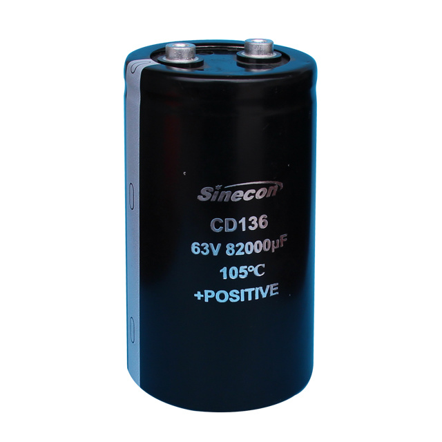 CD136 condensator electrolitic de aluminiu de înaltă tensiune și la temperatură ridicată